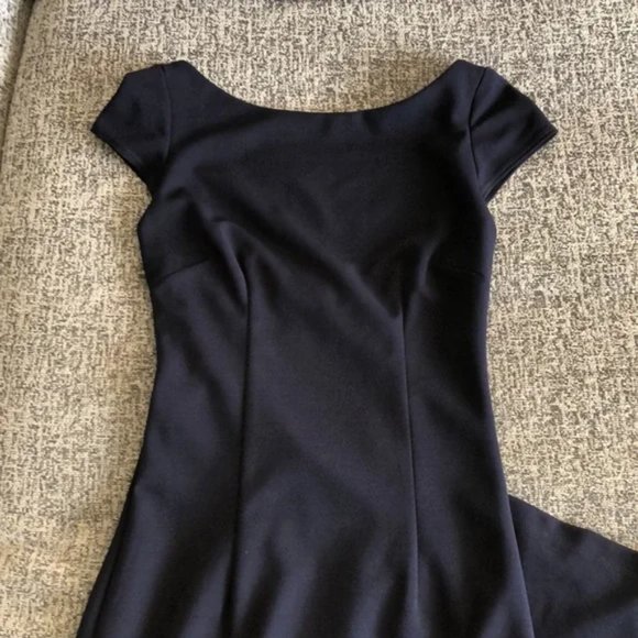 BHLDN Madison Maxi Dress Gown by Katie May Size 0 Navy - Picture 7 of 9